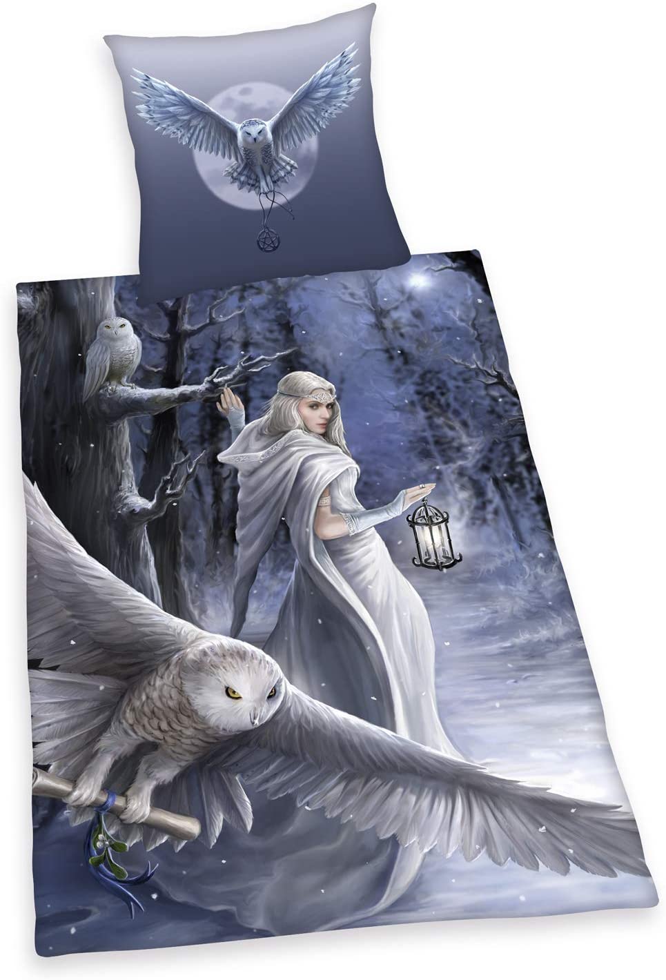 Anne Stokes - Bettwäsche Renforcé - 80 x 80 + 135 x 200 cm Anne Stokes - Bettwäsche Renforcé - 80 x 80 + 135 x 200 cm